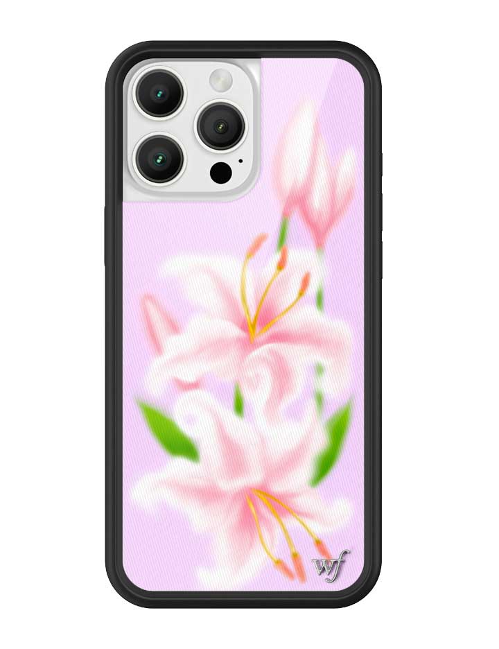 Sweet Lily Floral iPhone Case in Lilac