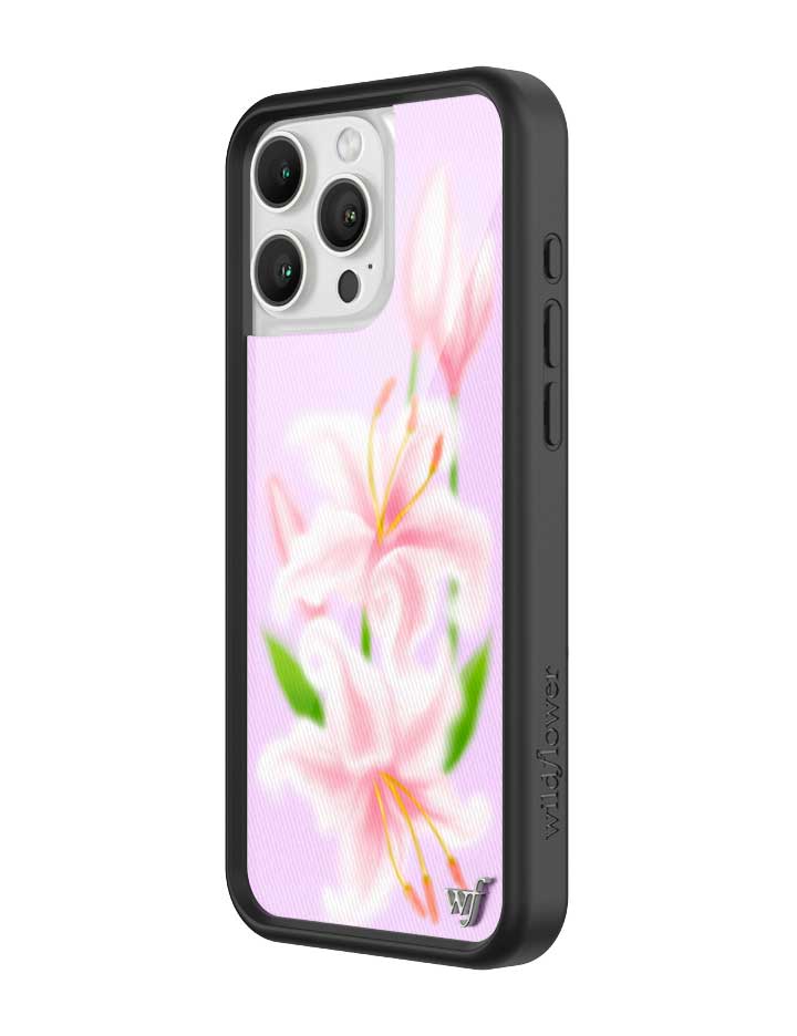Sweet Lily Floral iPhone Case in Lilac