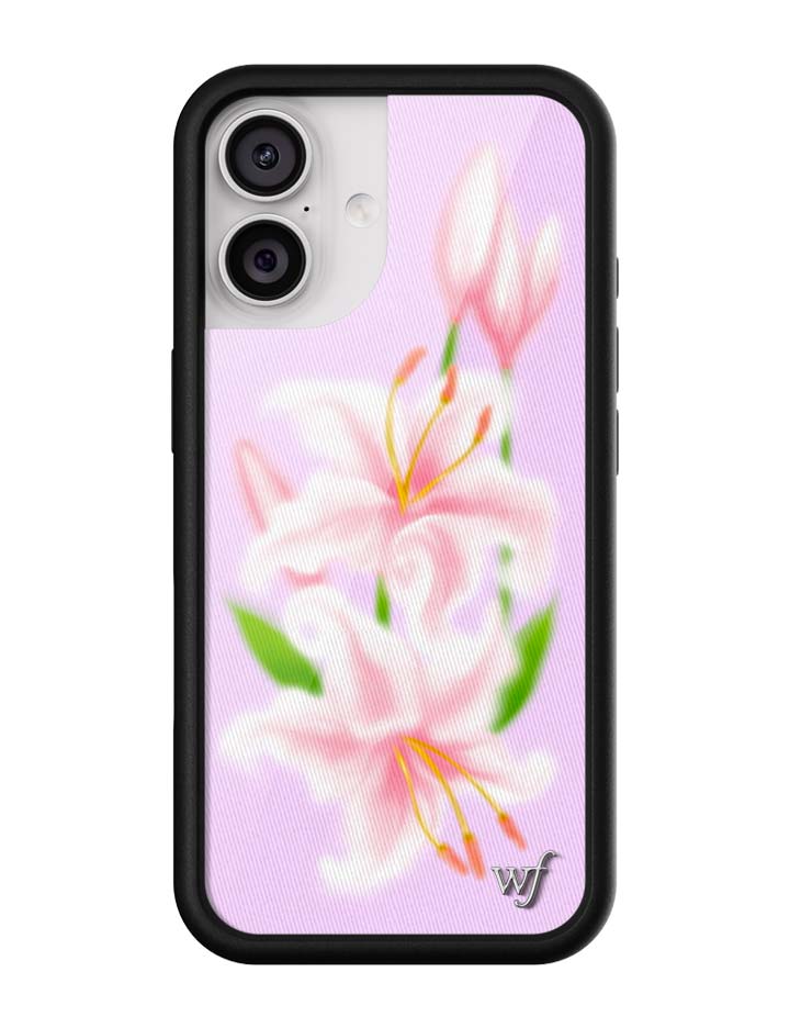 Sweet Lily Floral iPhone Case in Lilac