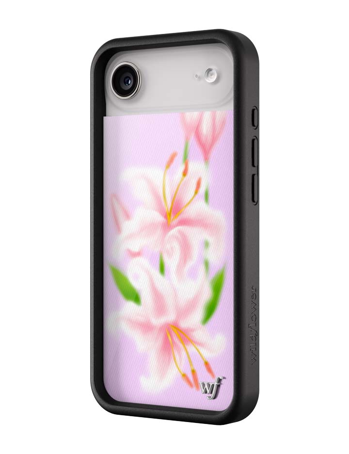 Sweet Lily Floral iPhone Case in Lilac