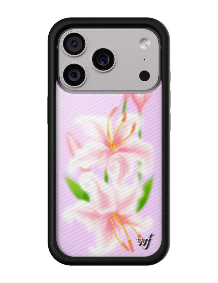 Sweet Lily Floral iPhone Case in Lilac