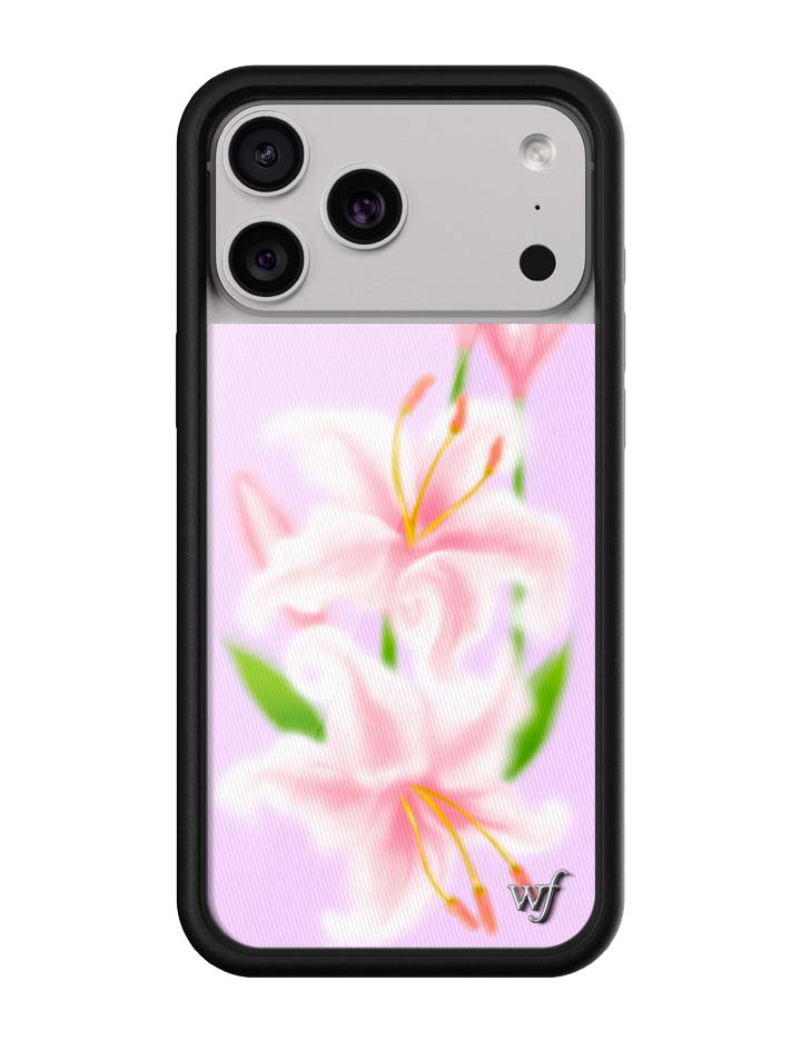 Sweet Lily Floral iPhone Case in Lilac