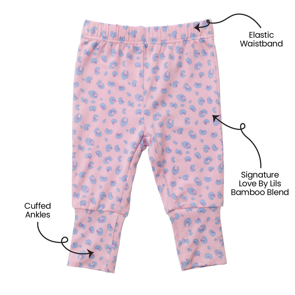 Lillian Leopard Bamboo Leggings