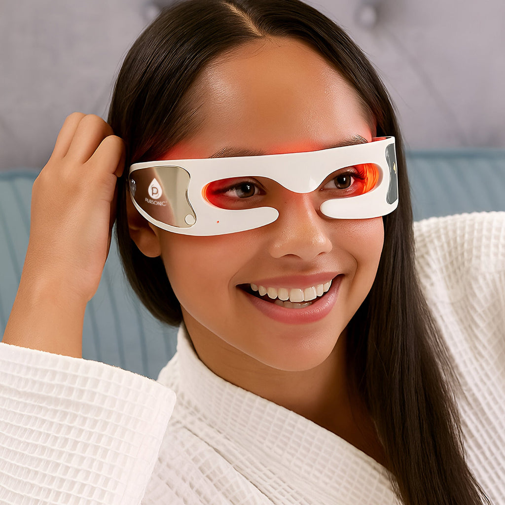 Pursonic Ultimate LED Rejuvenation Set: Face Mask, Eye Mask & 7-in-1 Light Therapy Device