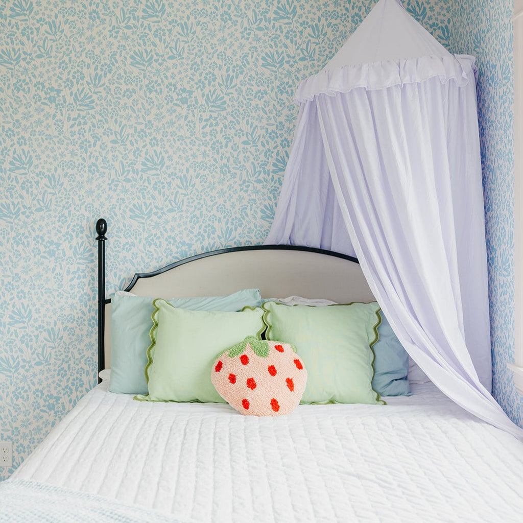 Interior view of Chrissy Wallpaper by Hufton Studio pattern