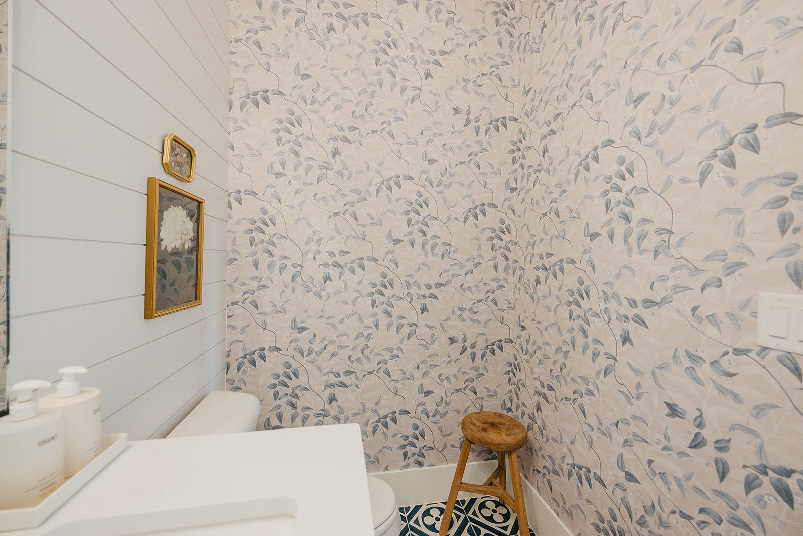 Hollins Cottagecore Floral Wallpaper Transitional Style