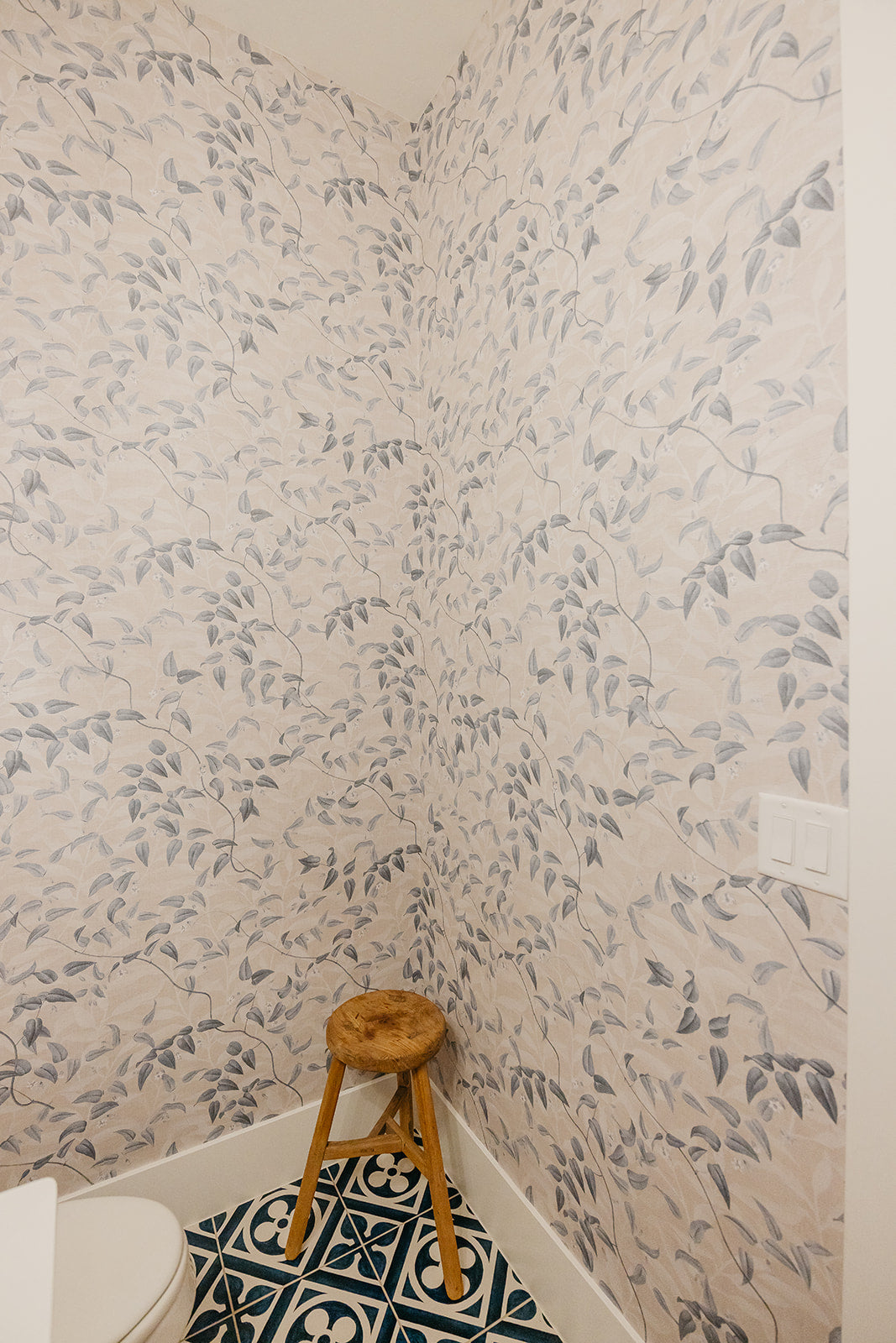 Hollins Cottagecore Floral Wallpaper Transitional Style