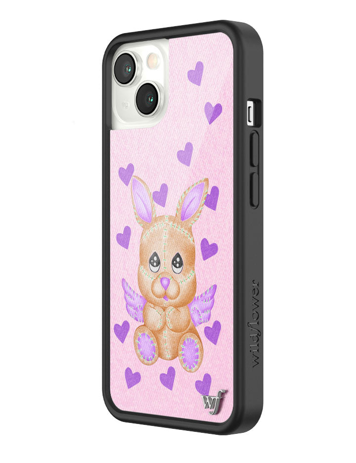 Love Stitched iPhone Case with Bunny and Heart Print - Image 22
