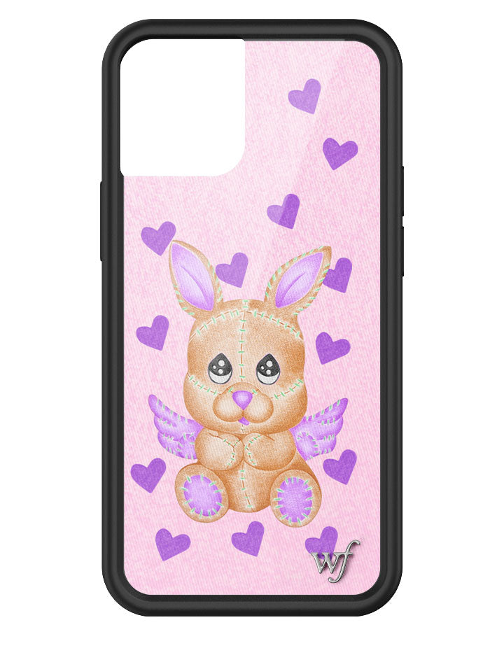 Love Stitched iPhone Case with Bunny and Heart Print - Image 23