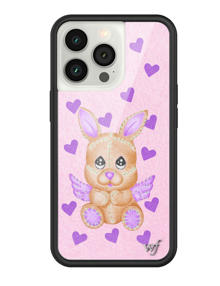 Love Stitched iPhone Case with Bunny and Heart Print - Image 19