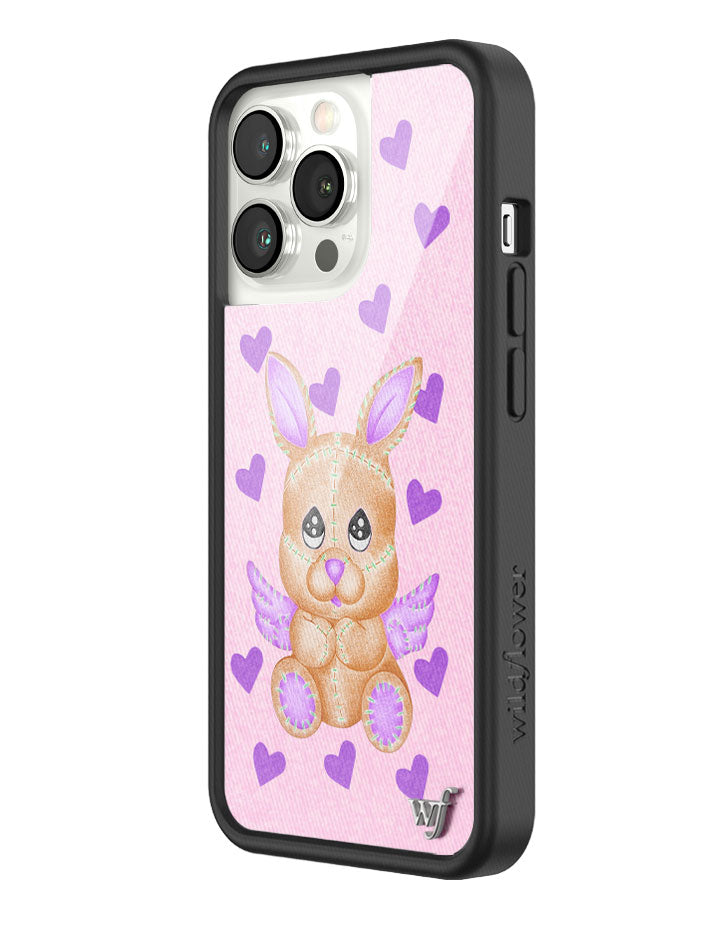Love Stitched iPhone Case with Bunny and Heart Print - Image 20