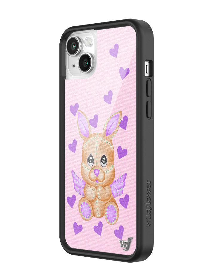Love Stitched iPhone Case with Bunny and Heart Print - Image 16