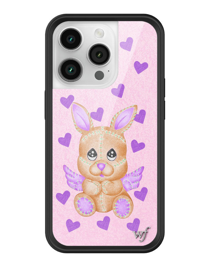 Love Stitched iPhone Case with Bunny and Heart Print - Image 13