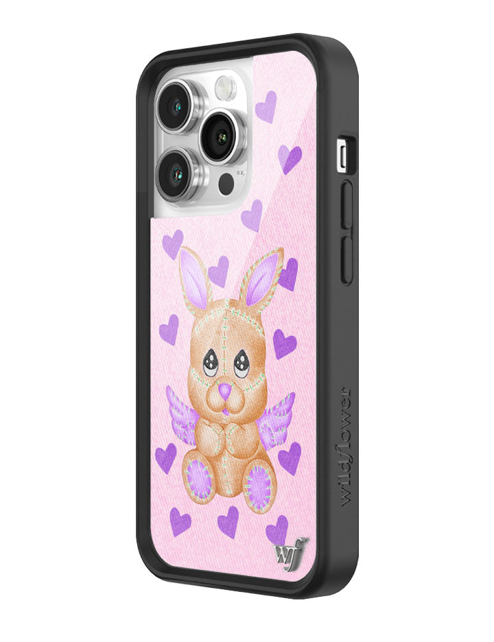 Love Stitched iPhone Case with Bunny and Heart Print - Image 14