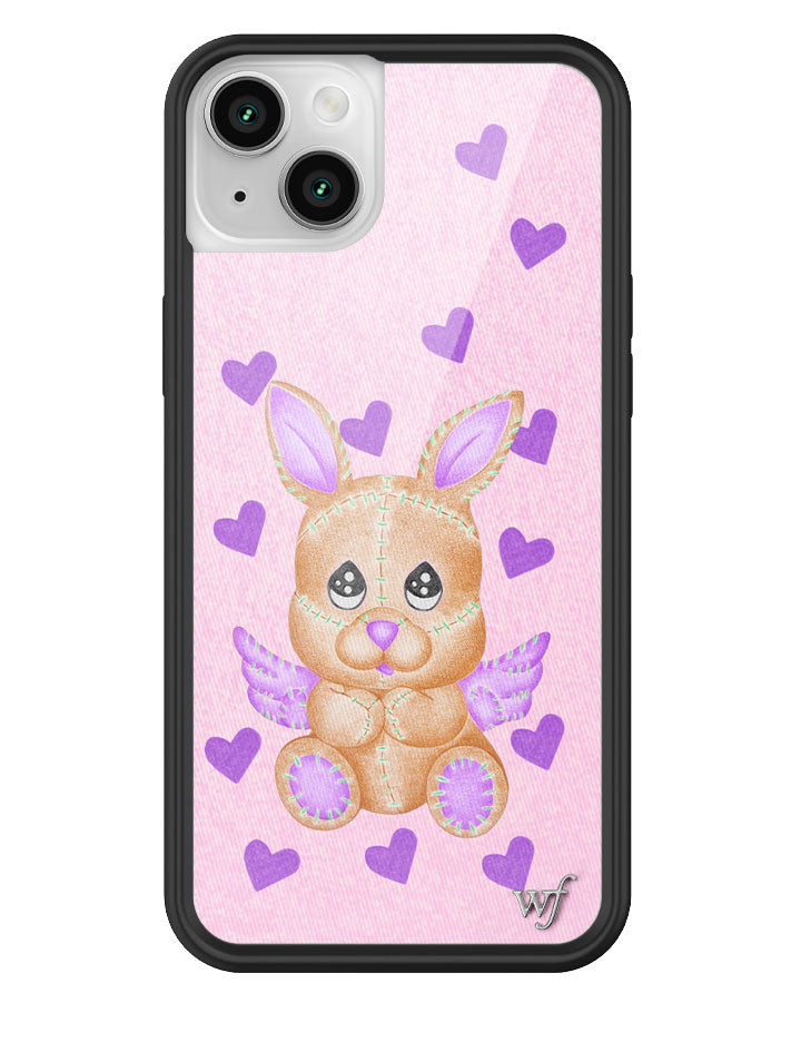 Love Stitched iPhone Case with Bunny and Heart Print - Image 11