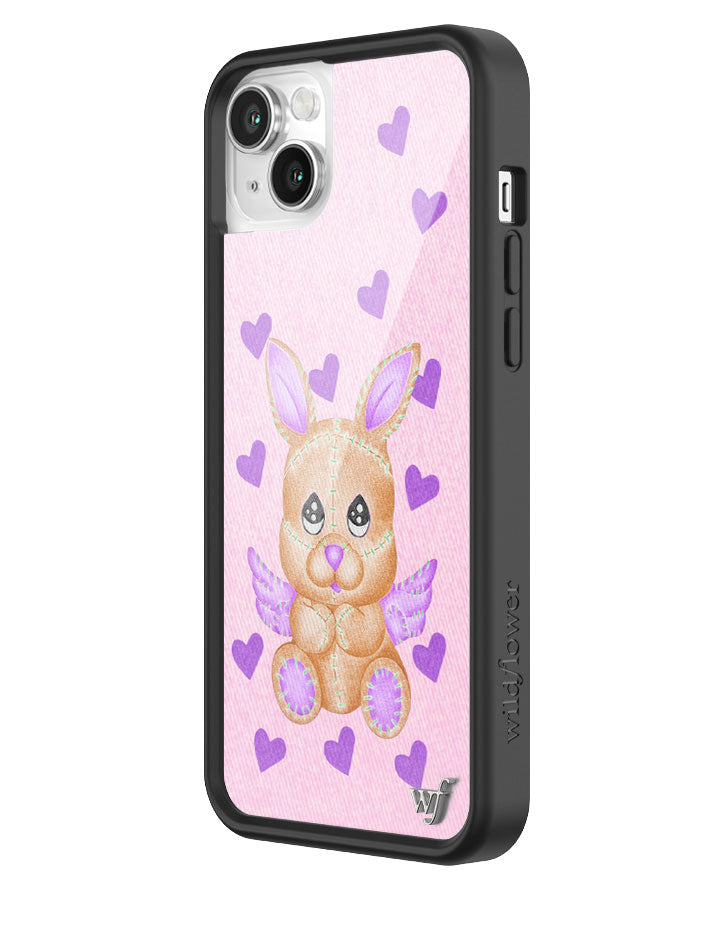 Love Stitched iPhone Case with Bunny and Heart Print - Image 12