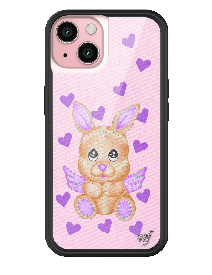Love Stitched iPhone Case with Bunny and Heart Print - Image 7