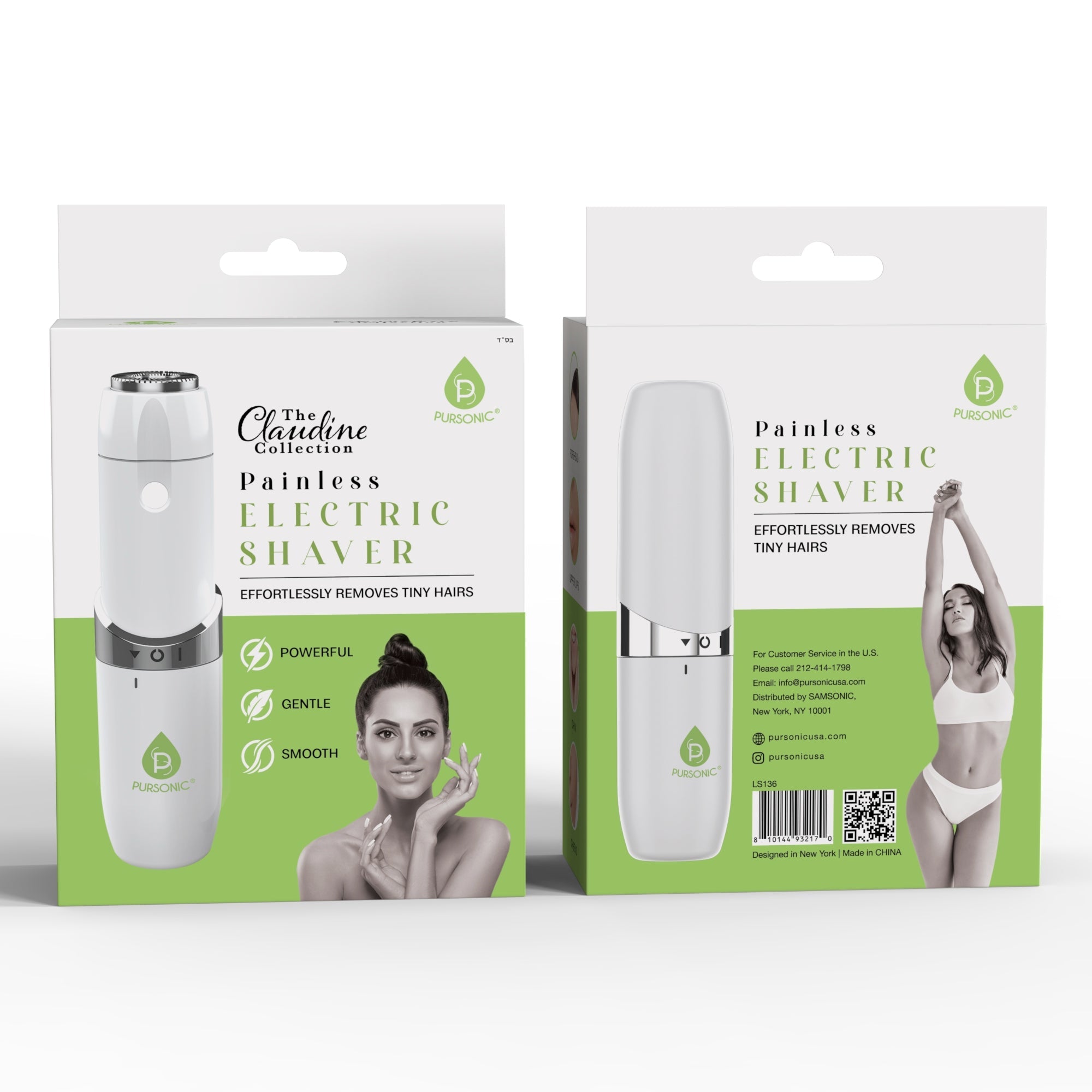 Pursonic Painless Electric Shaver – The Claudine Collection