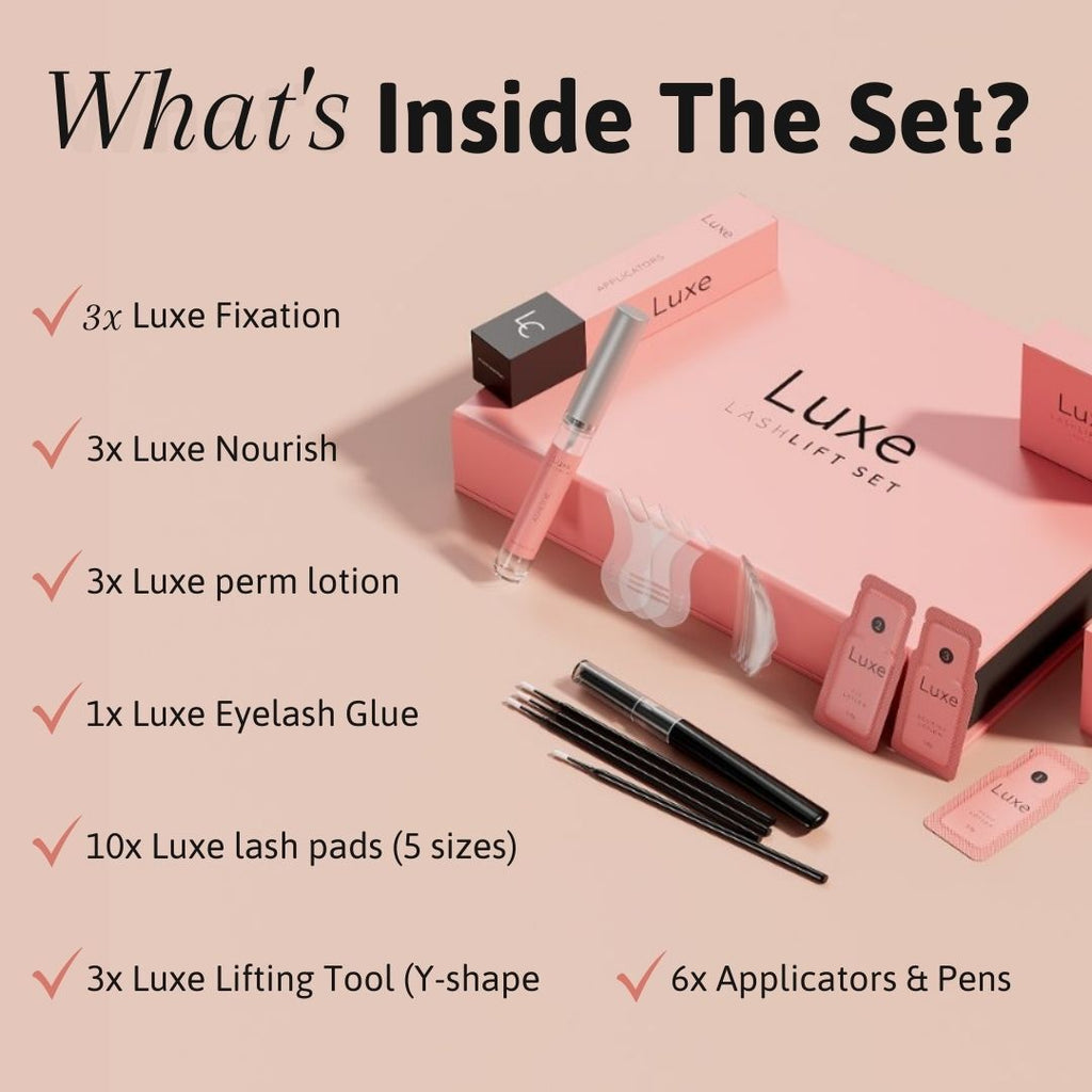 Luxe Lashlift Set Professional Home Lash Lift Kit BOGO