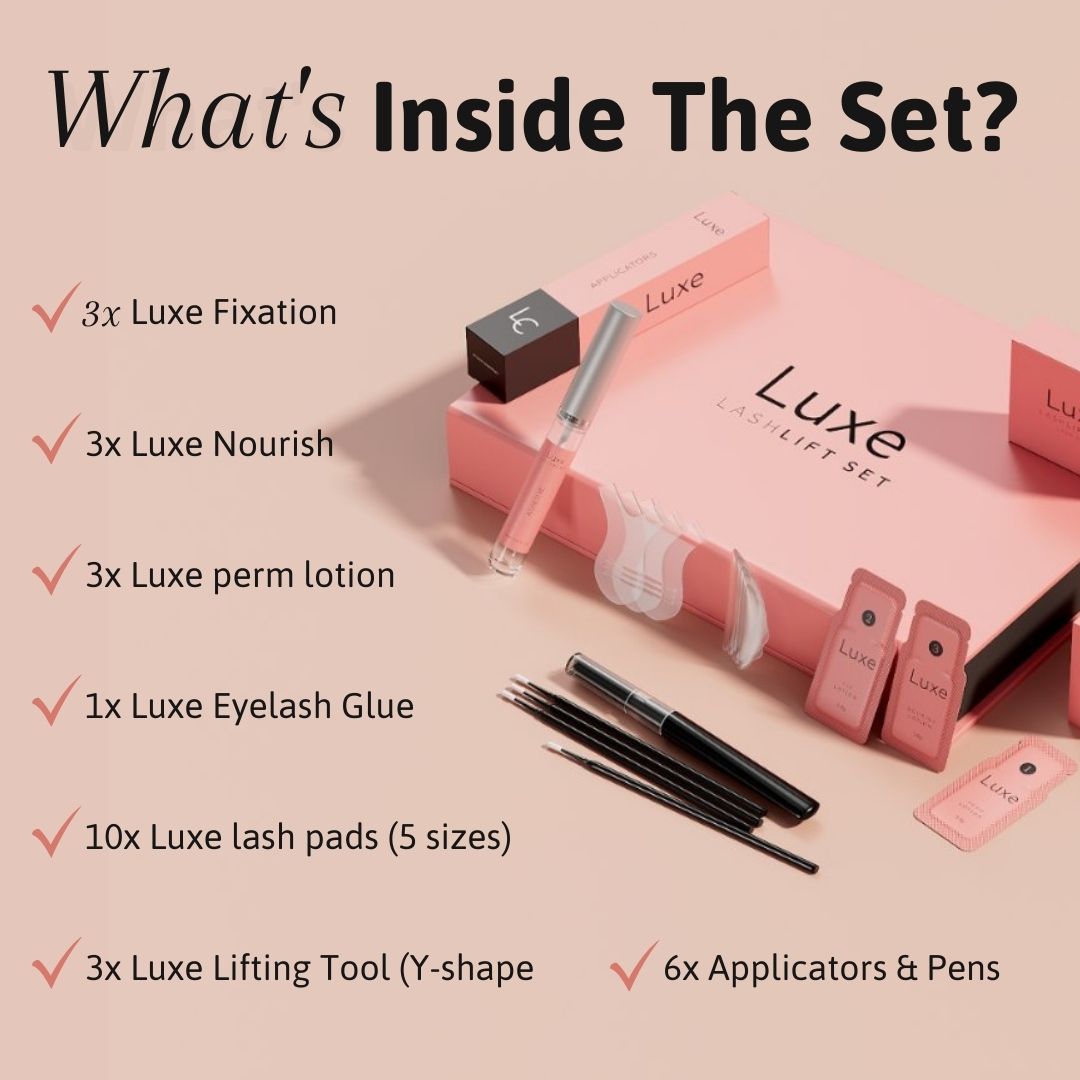 Luxe Lashlift Set Professional Home Lash Lift Kit BOGO