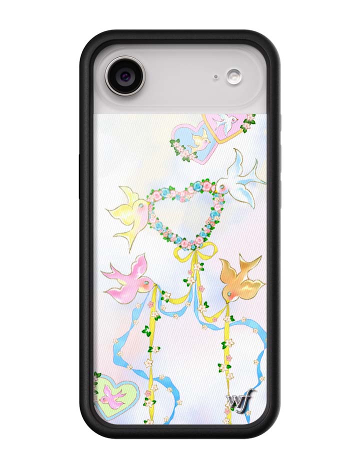 Dove Diaries Pastel Heart and Bird Print iPhone Case - Image 12