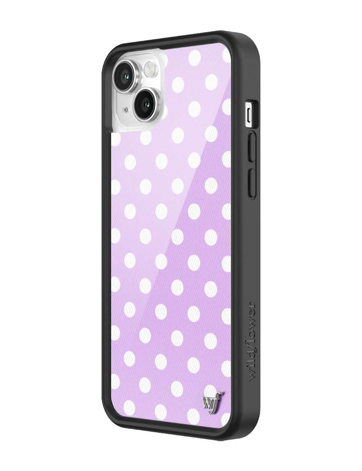 Polka Dot | Lavender and White iPhone Case