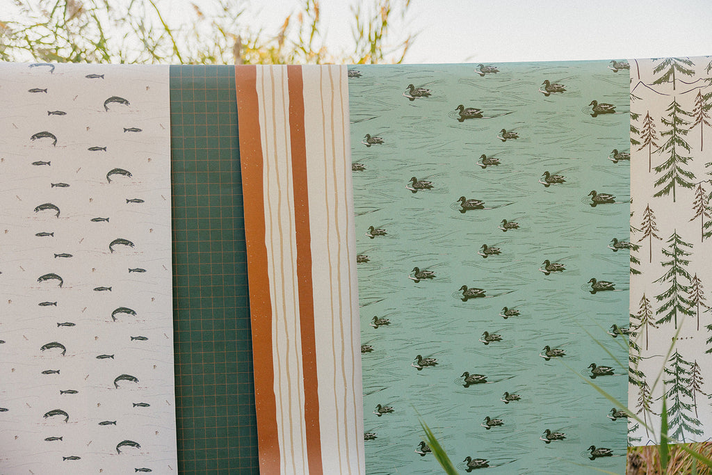 Mallard Wallpaper by Cassandra Zaniboni Removable Peel and Stick