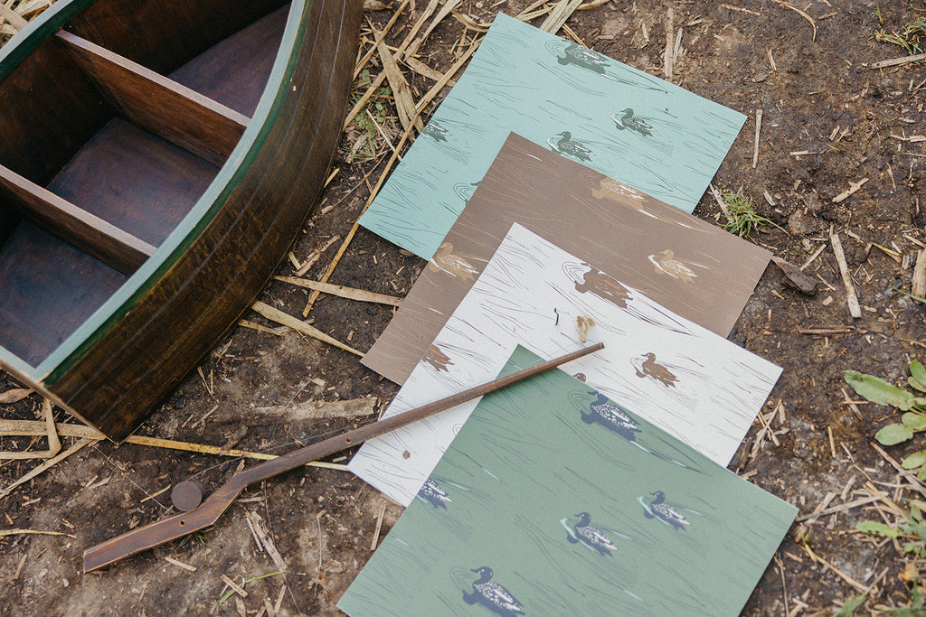 Mallard Wallpaper by Cassandra Zaniboni Removable Peel and Stick