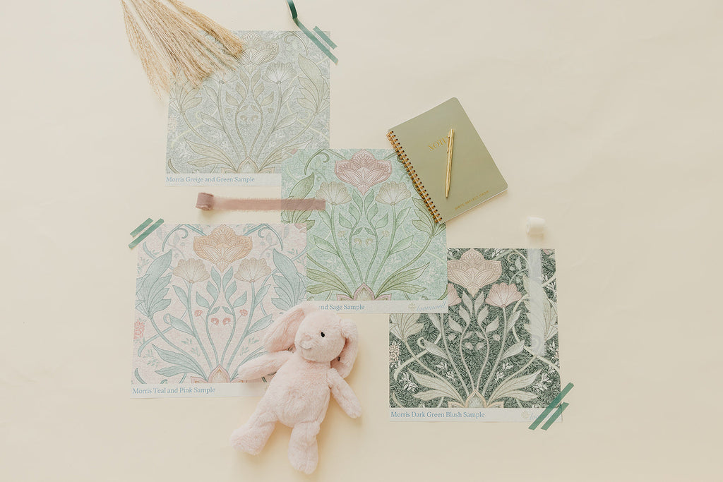 Morris Peel and Stick Removable Wallpaper for Stylish Interiors