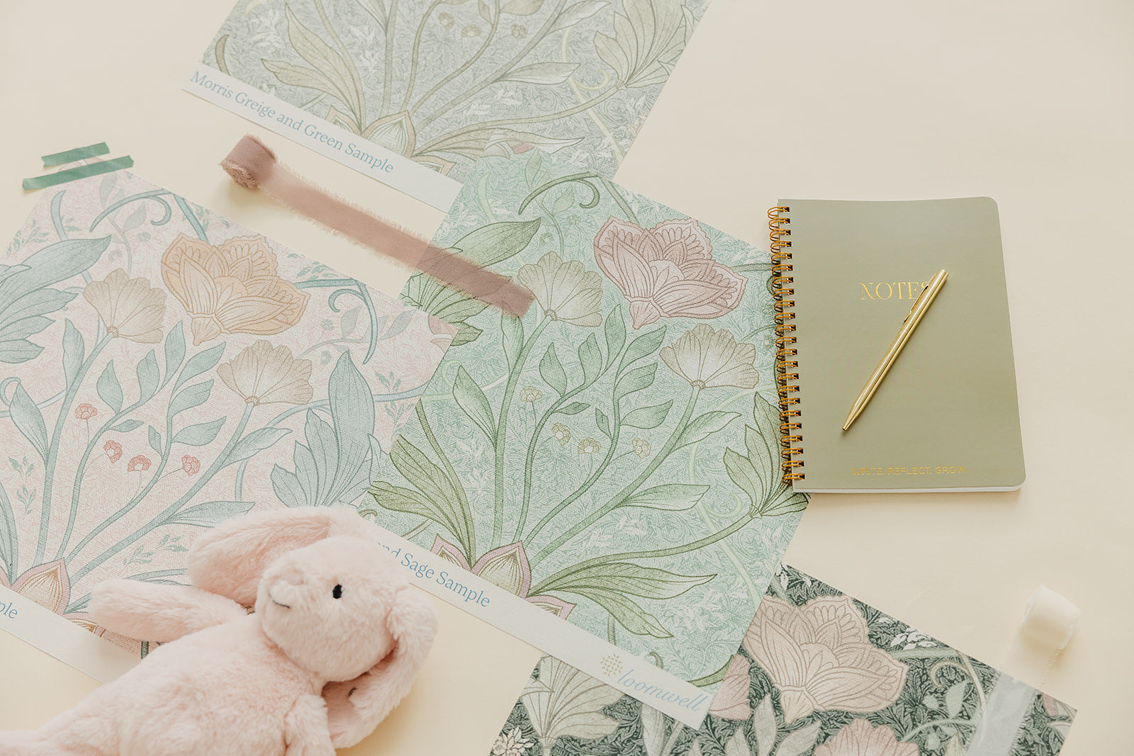 Morris Peel and Stick Removable Wallpaper for Stylish Interiors