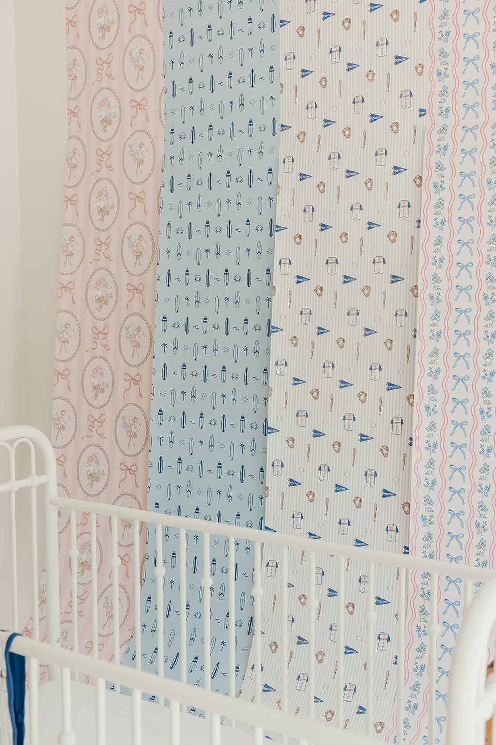 Surfs Up Coastal Removable Wallpaper