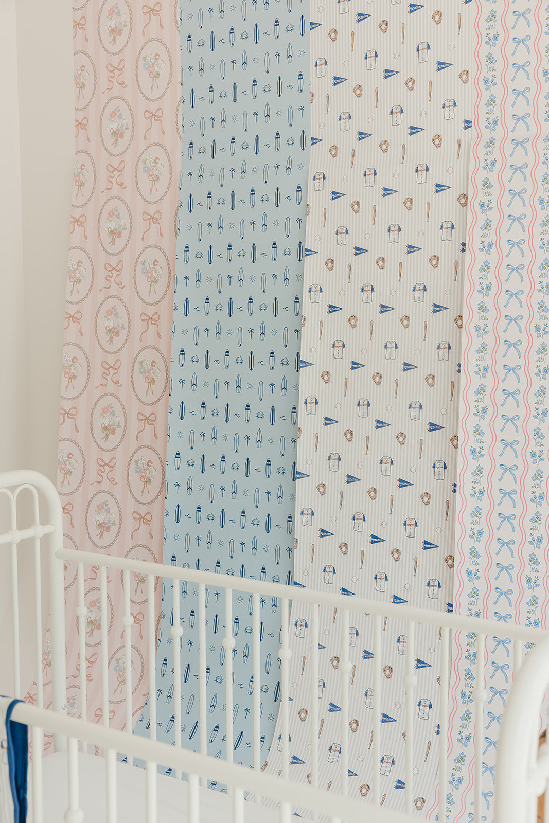 Surfs Up Coastal Removable Wallpaper