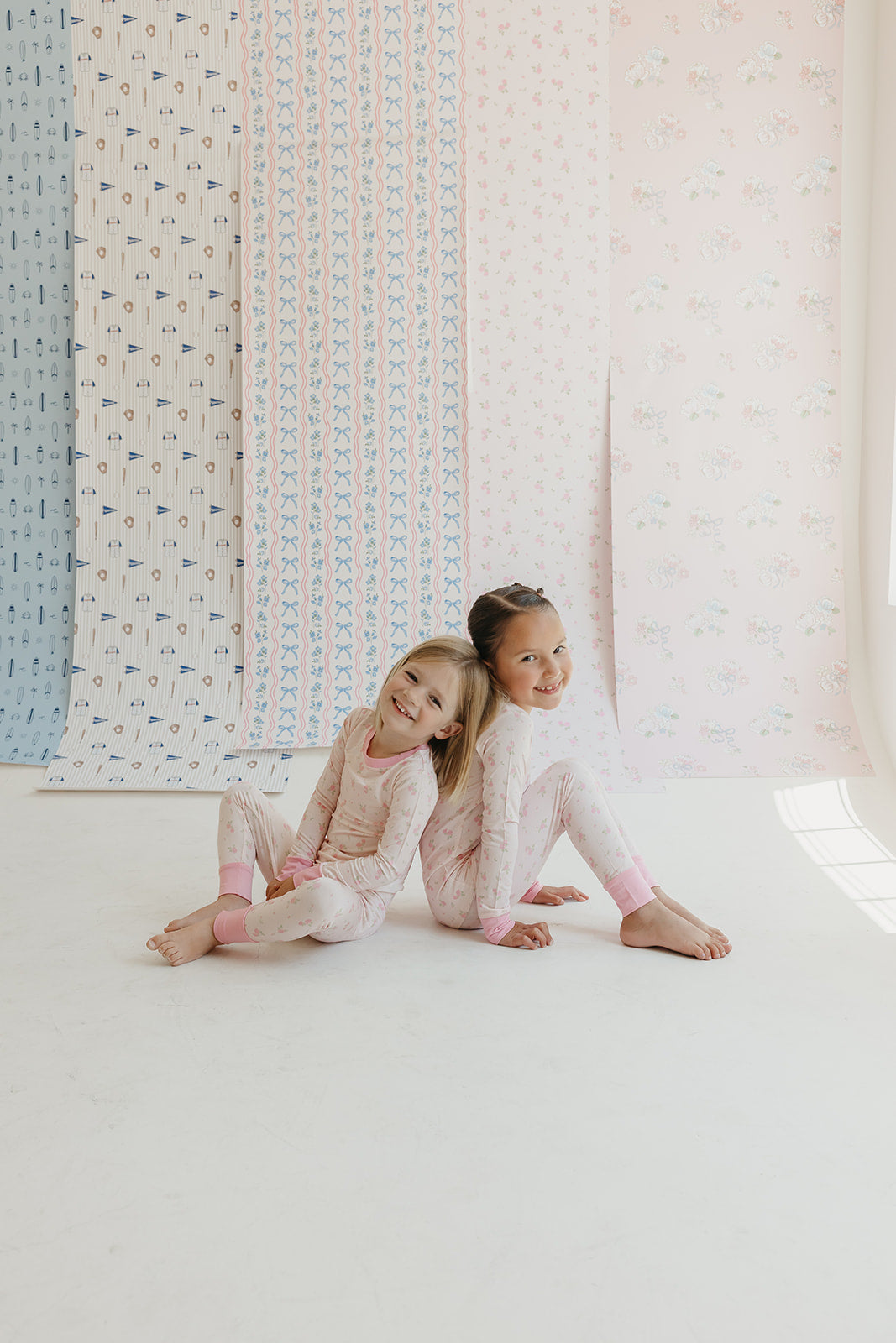 Haven Floral Peel and Stick Nursery Wallpaper for Kids Room