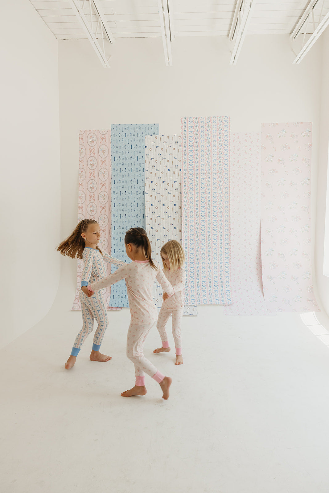 Haven Floral Peel and Stick Nursery Wallpaper for Kids Room