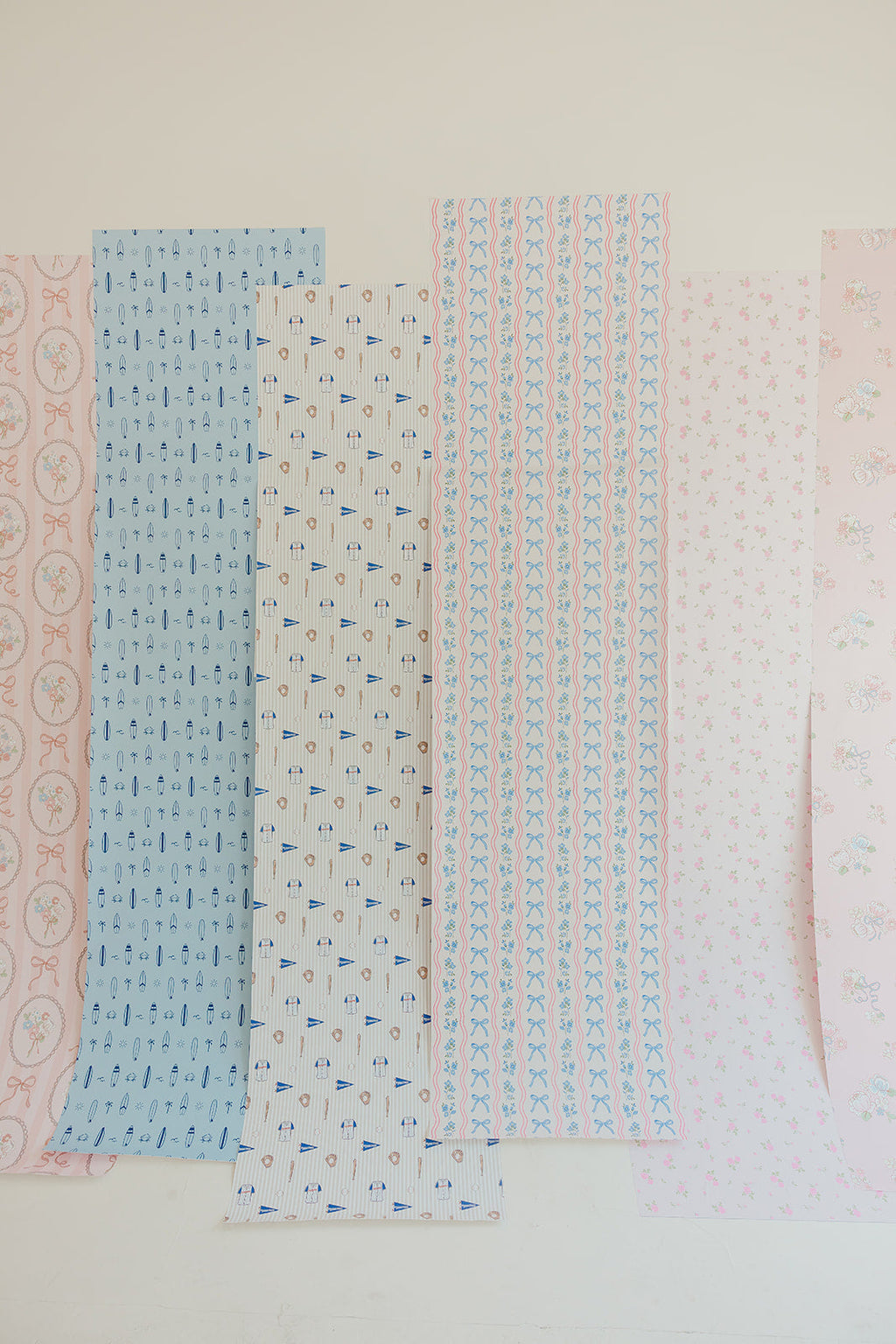 Haven Floral Peel and Stick Nursery Wallpaper for Kids Room