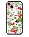 Bugs n' Berries iPhone Case with Strawberry and Cherry Print - Image 3
