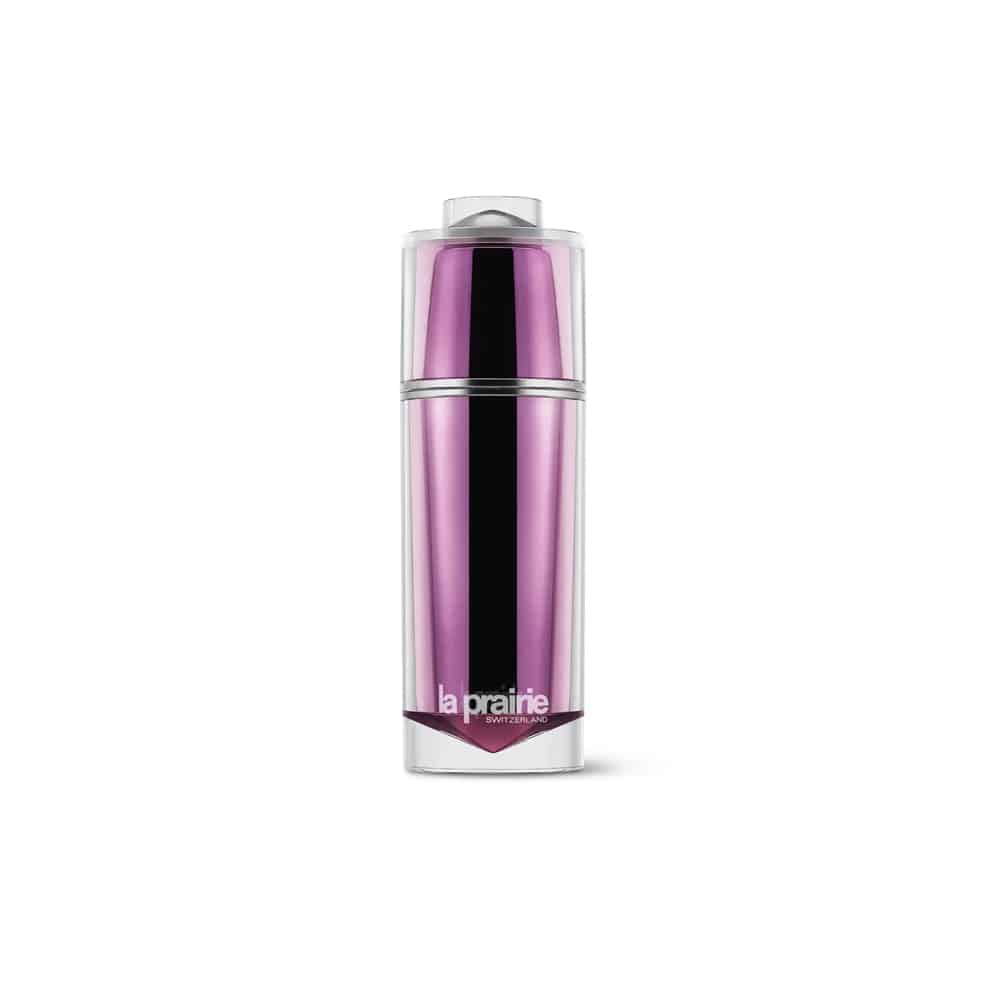 La Prairie Platinum Rare Haute Rejuvenation Elixir 30ML bottle in silver packaging