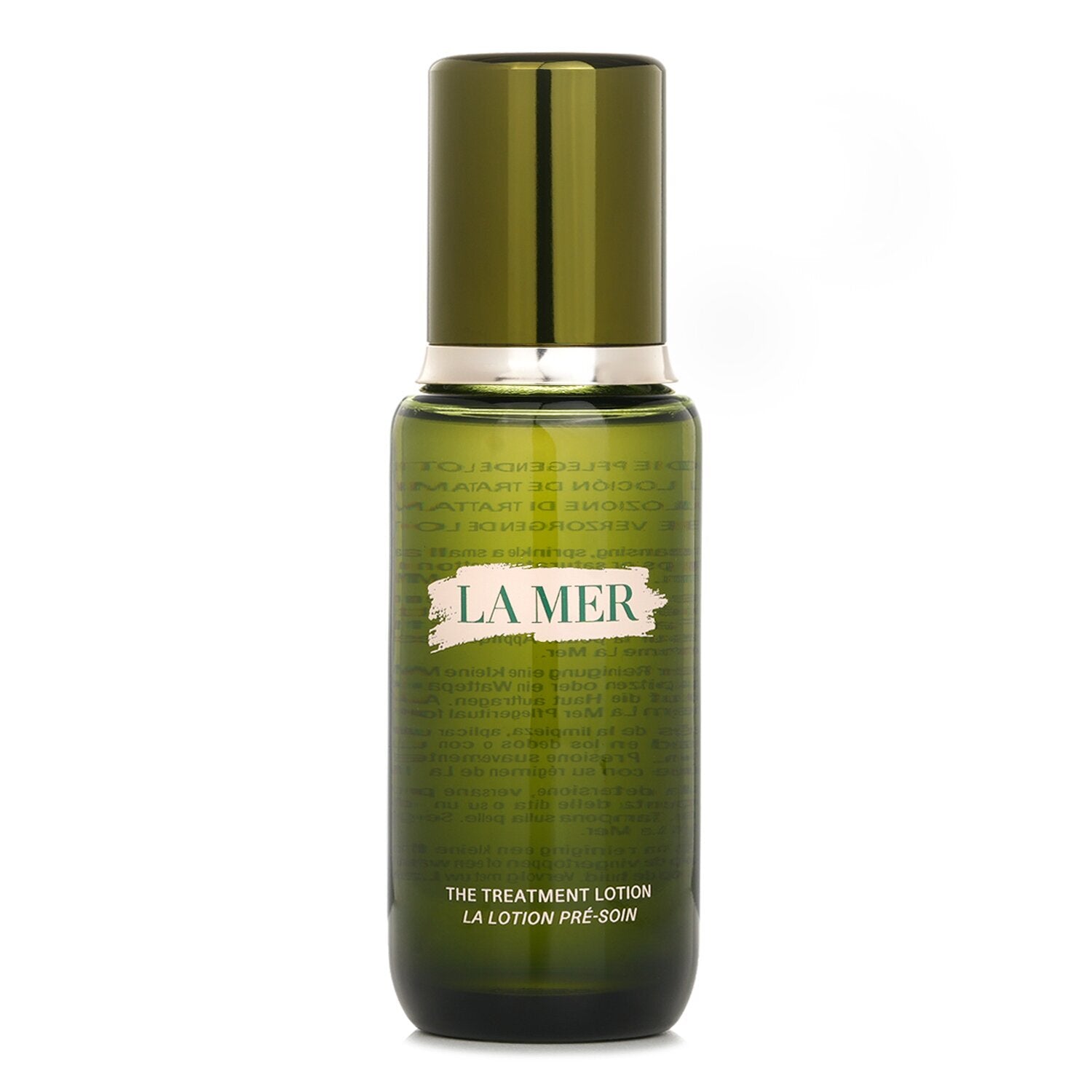La Mer The Treatment Lotion 5 Oz bottle in iconic green packaging