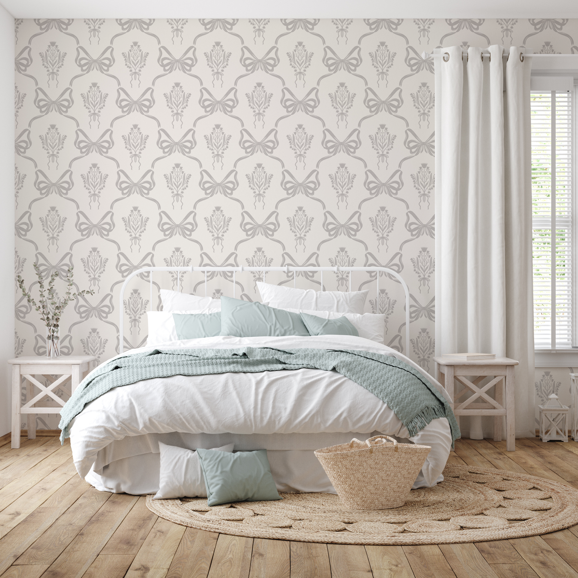 Lacey Removable Wallpaper for Sophisticated Home Decor