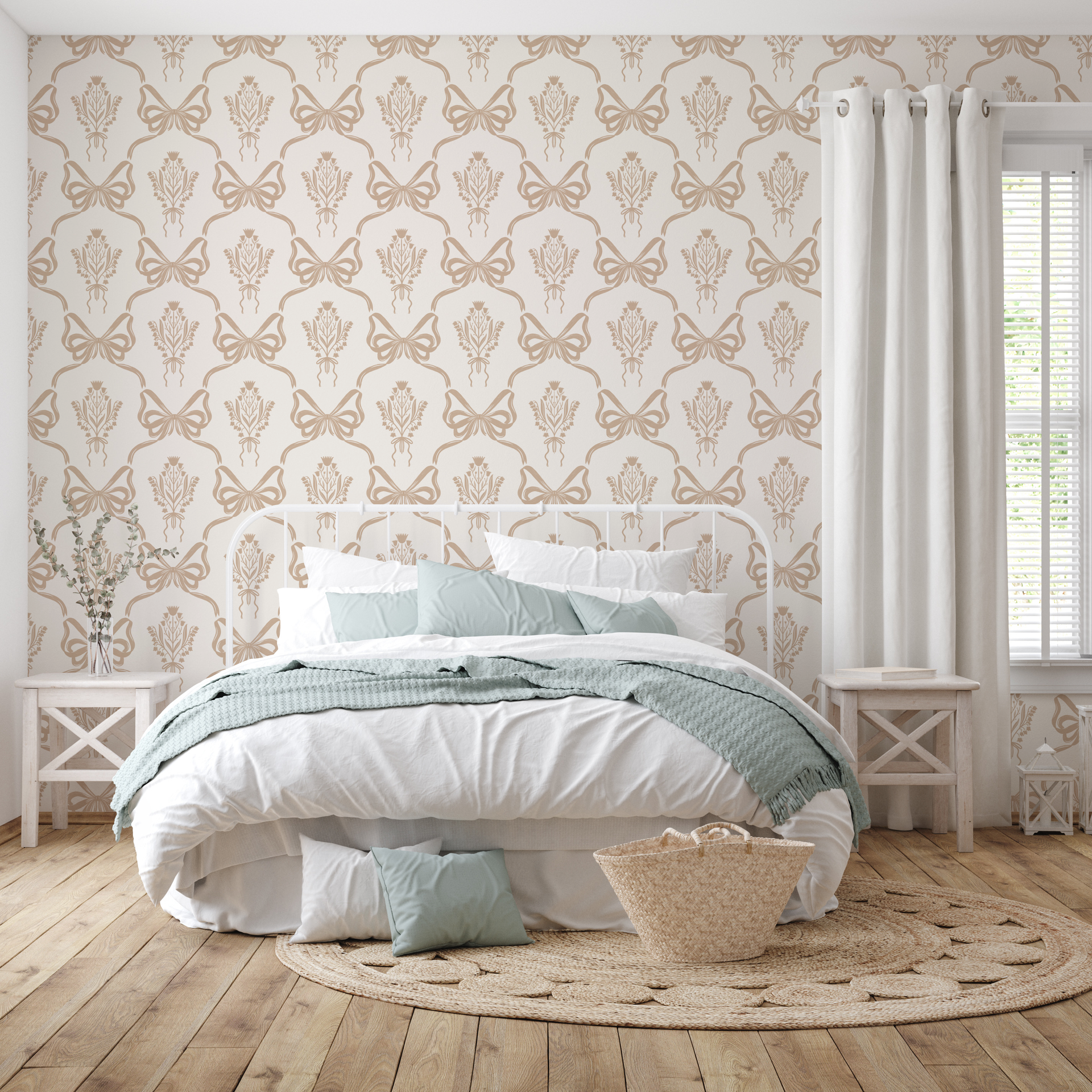 Lacey Removable Wallpaper for Sophisticated Home Decor