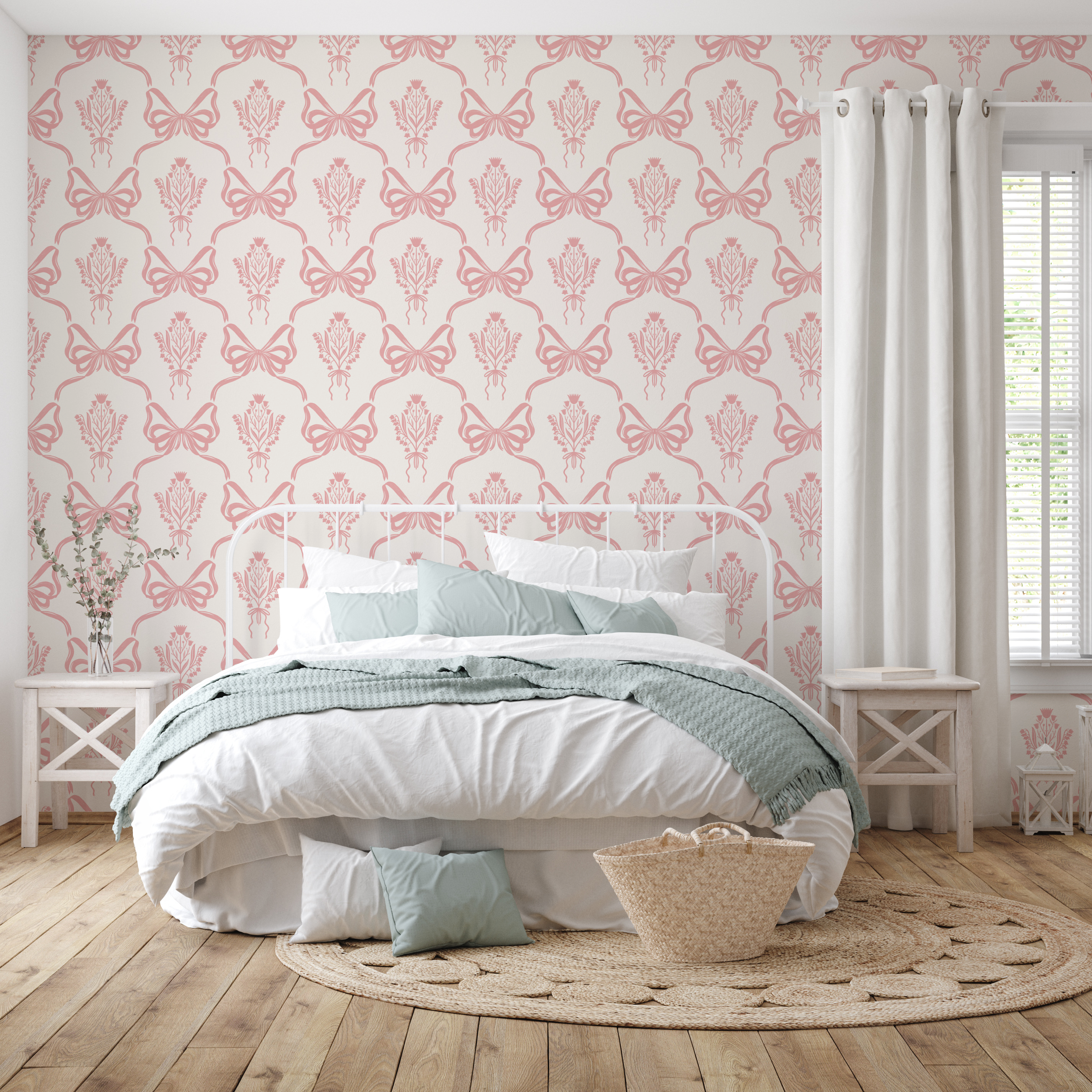 Lacey Removable Wallpaper for Sophisticated Home Decor