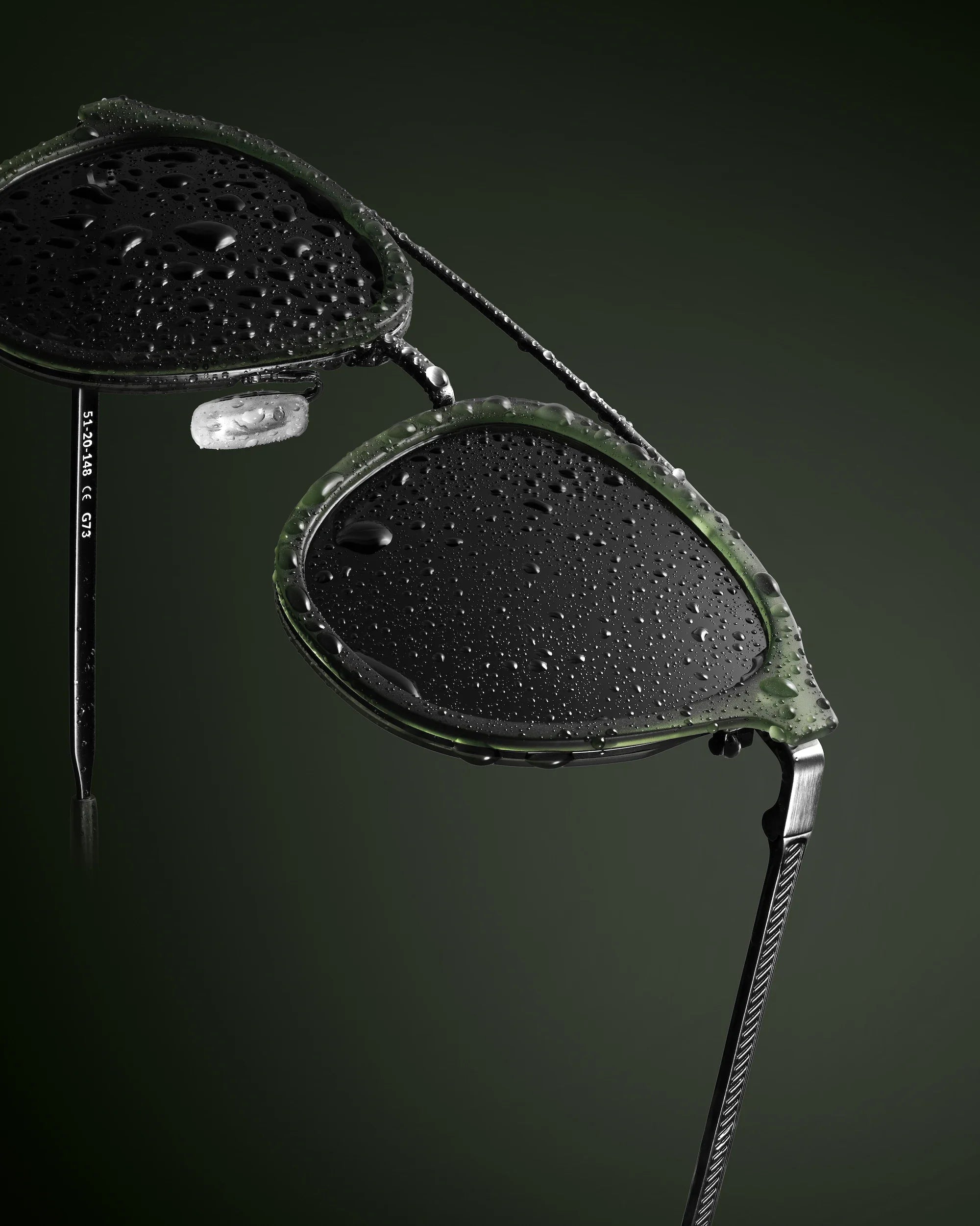 The Booker Sunglasses in Lagoon - Premium Acetate & Steel Frame