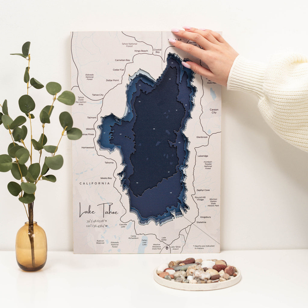 Lake Tahoe Wooden Wall Art