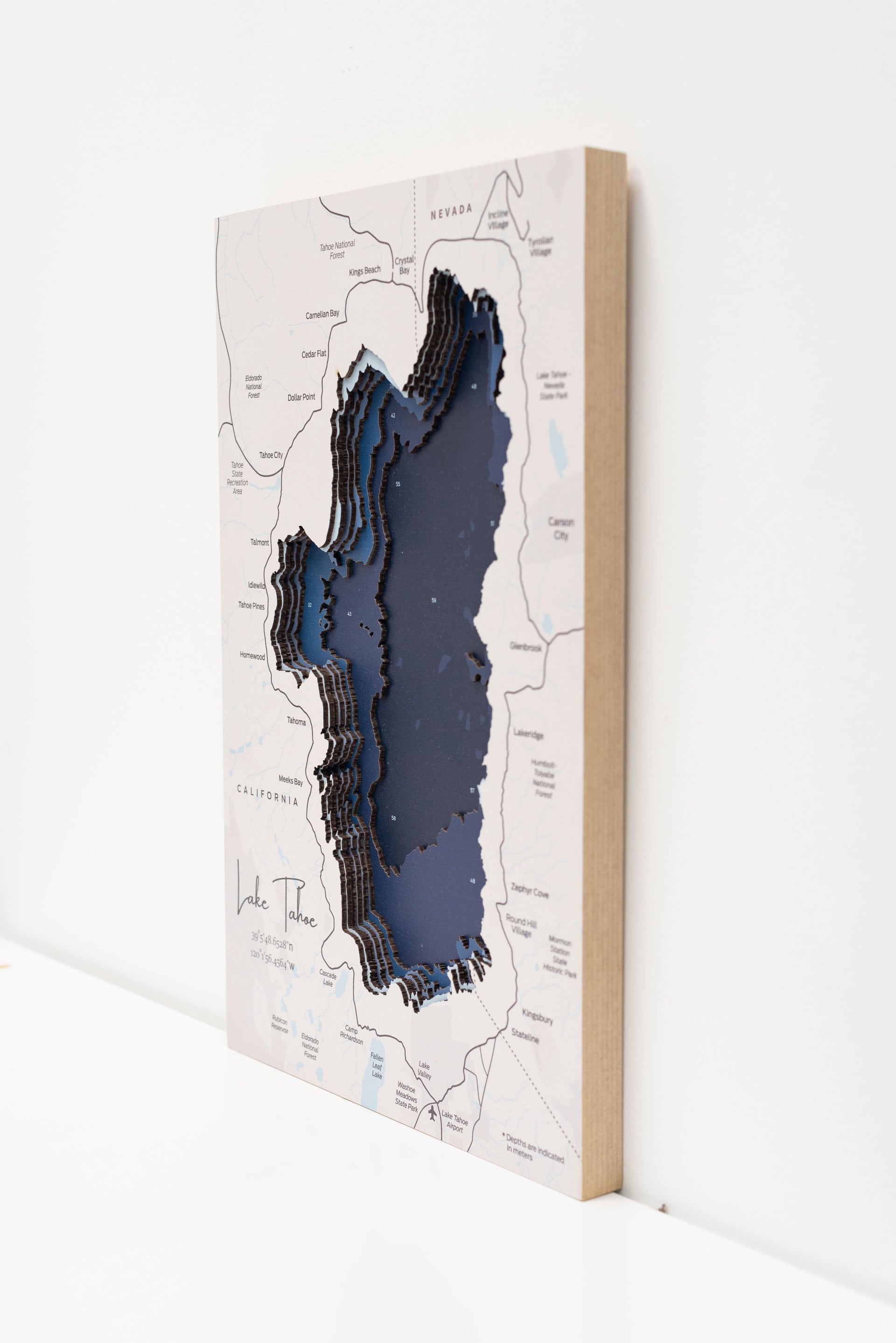 Lake Tahoe Wooden Wall Art