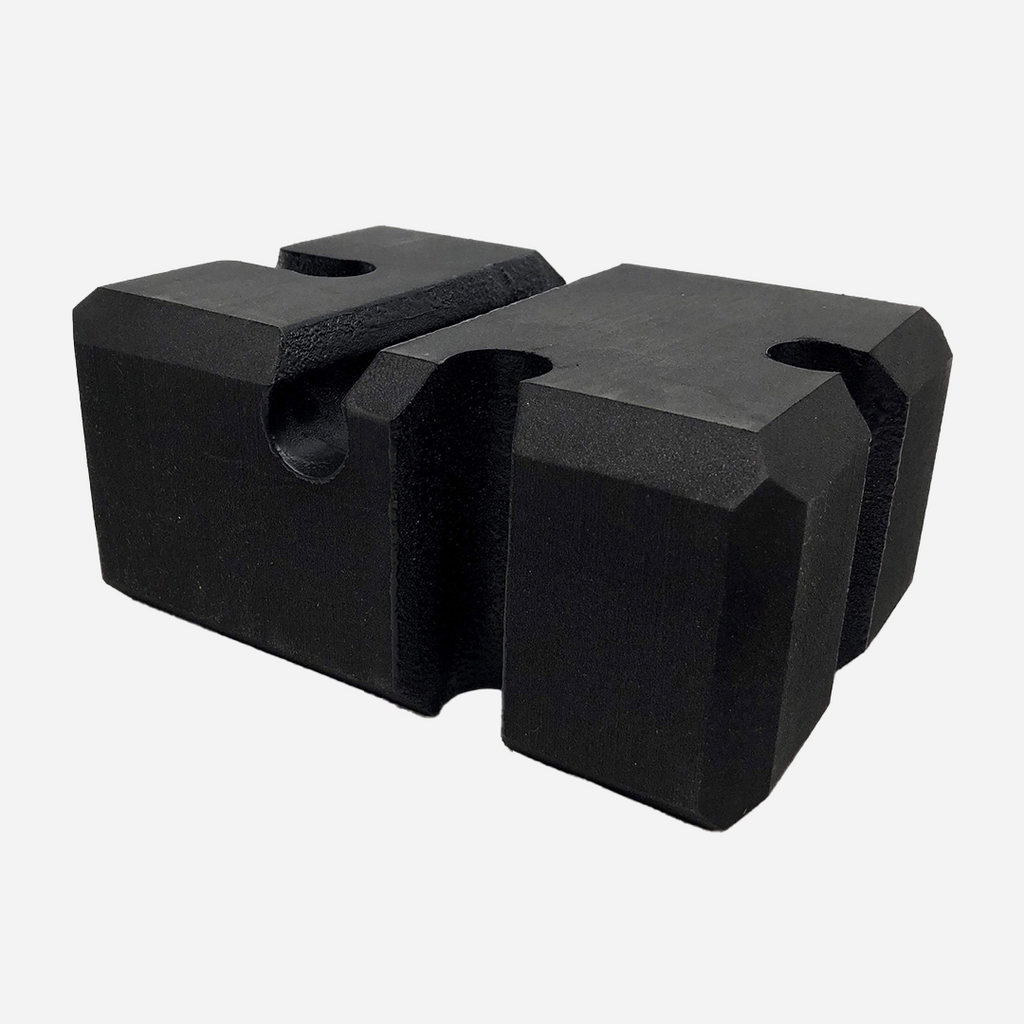 Solid black Big Blok bench press trainer for home gym strength training