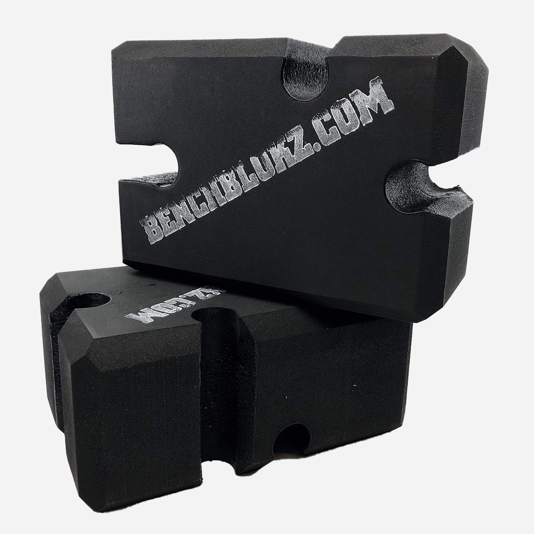 Heavy-Duty Bench Press Board Trainer 2-4 Positions Black