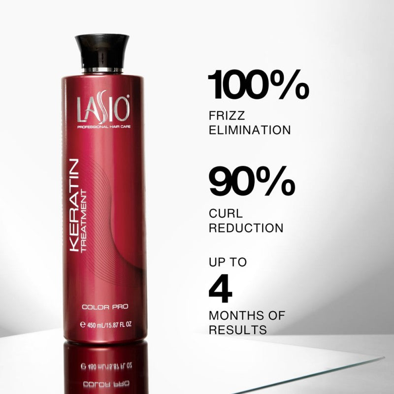 Color Pro Keratin Treatment for Color-Treated Hair, 4-Month Frizz Control