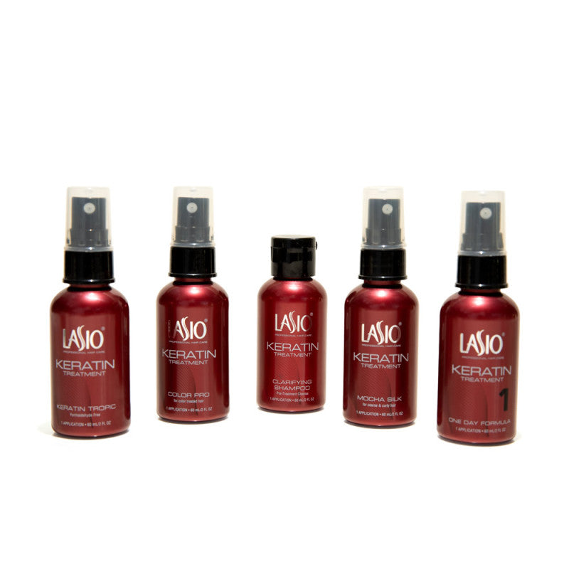 LASIO Keratin Treatment Pro Kit - 4-Piece Professional Trial Set