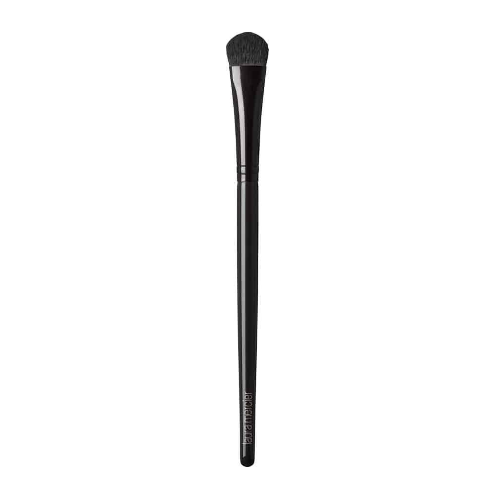 Laura Mercier All Over Eye Color Brush with beveled head for eyeshadow application
