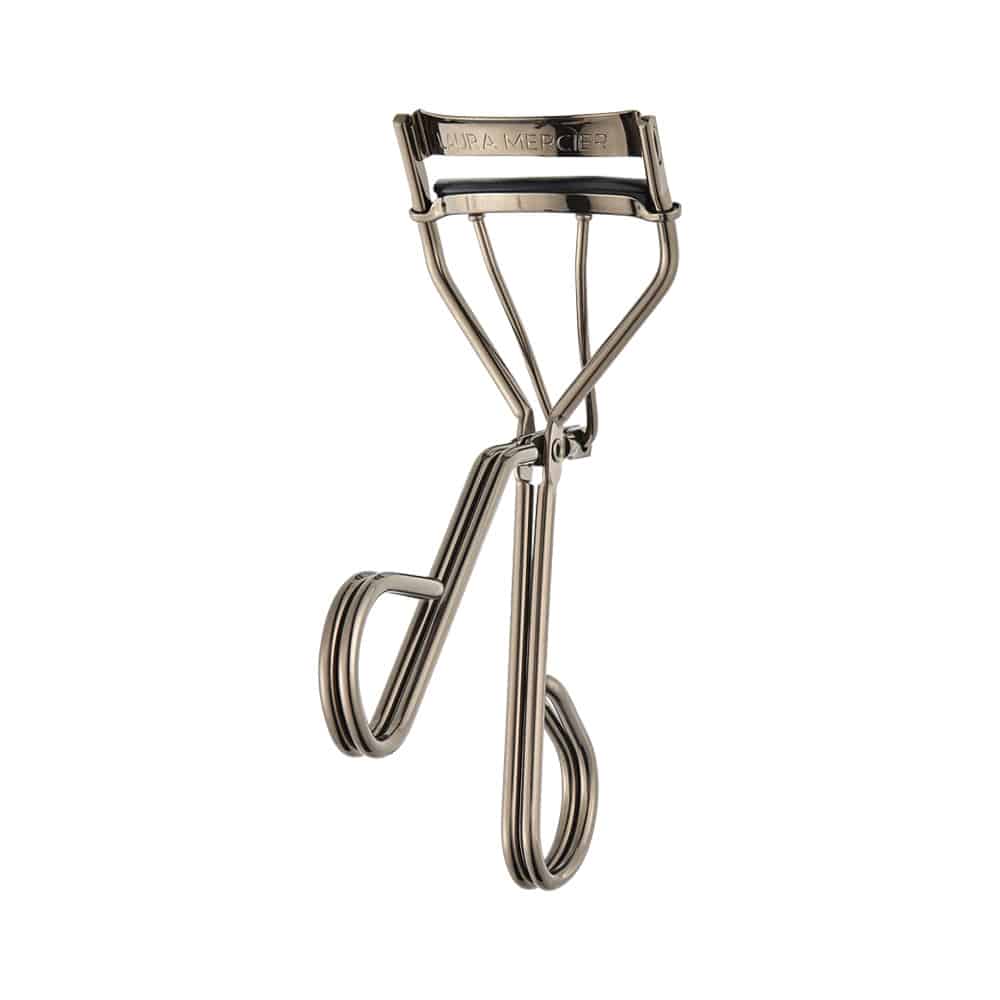 Gunmetal Artist Eyelash Curler for achieving a wide-eyed lash look.
